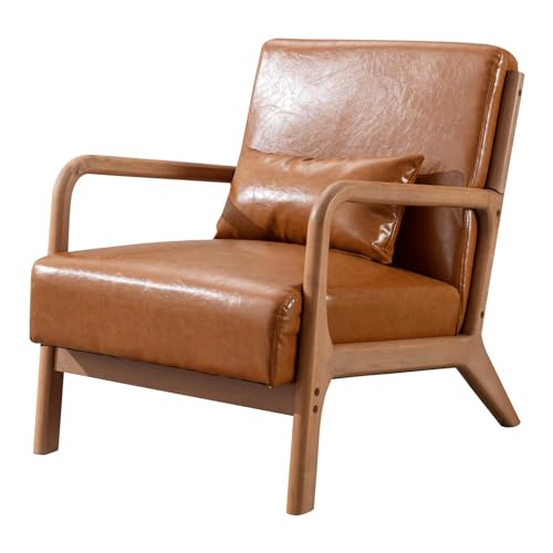 Beige Fabric Accent Chairs Set of 2 R4824