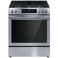 30 In. 5.1 Cu Ft. Stainless Steel Gas 5-Burner Range with Convection Bake O847