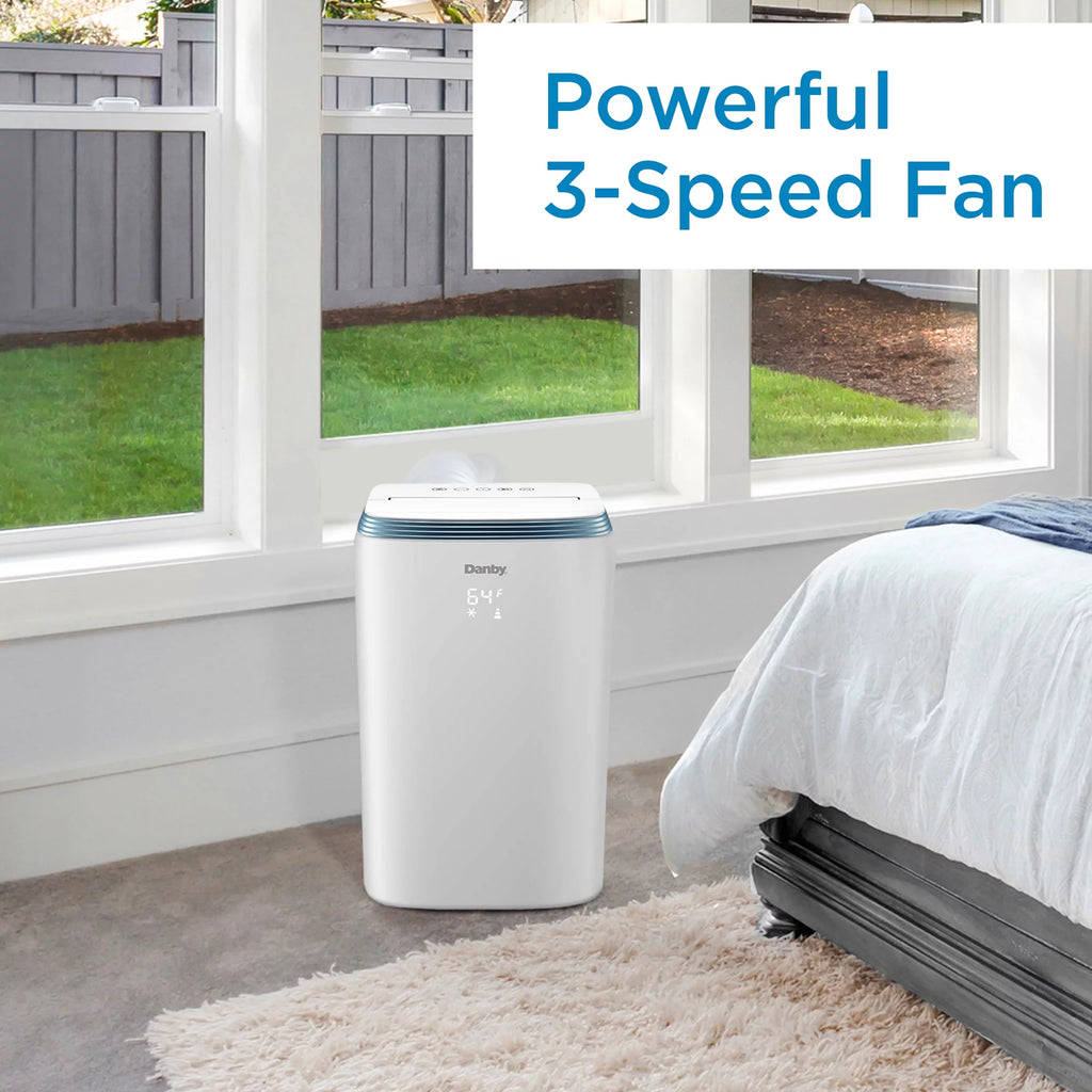 12,500 BTU Portable AC in White B6400