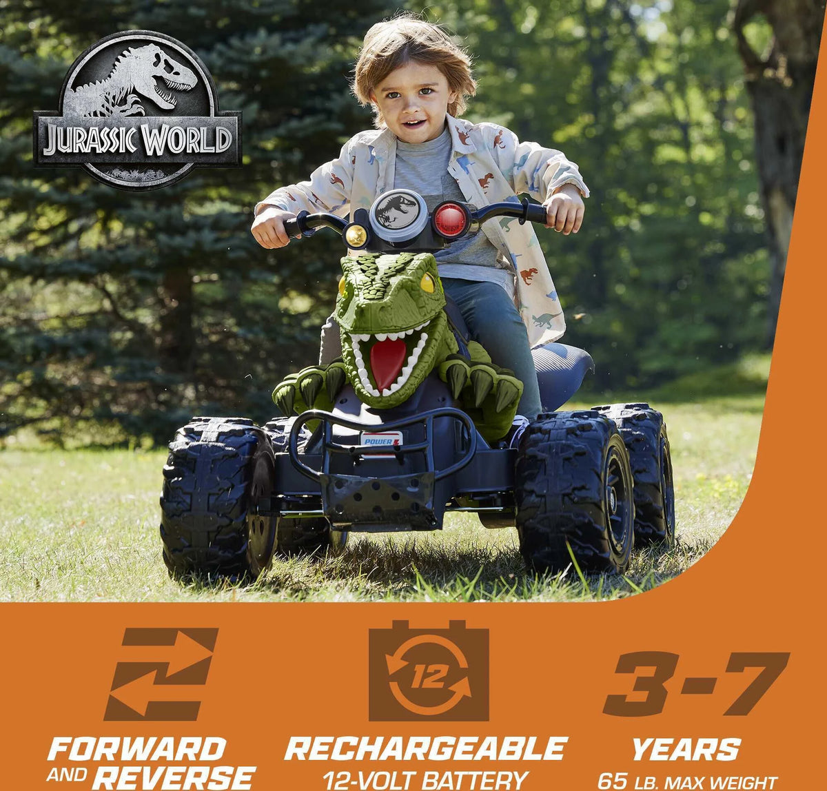 Green 12V Battery-Powered Ride-On ATV Toy U93013