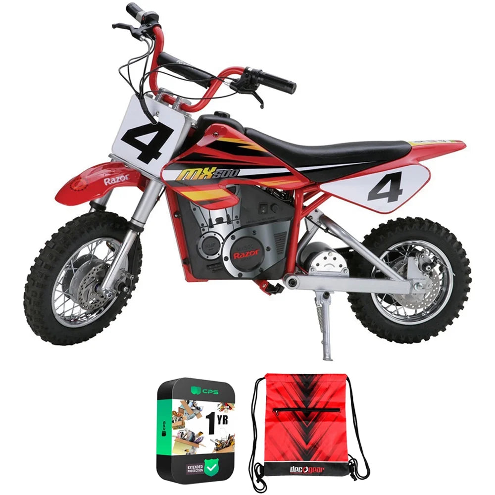 Electric Motocross Bike with Drawstring Bag Y3394