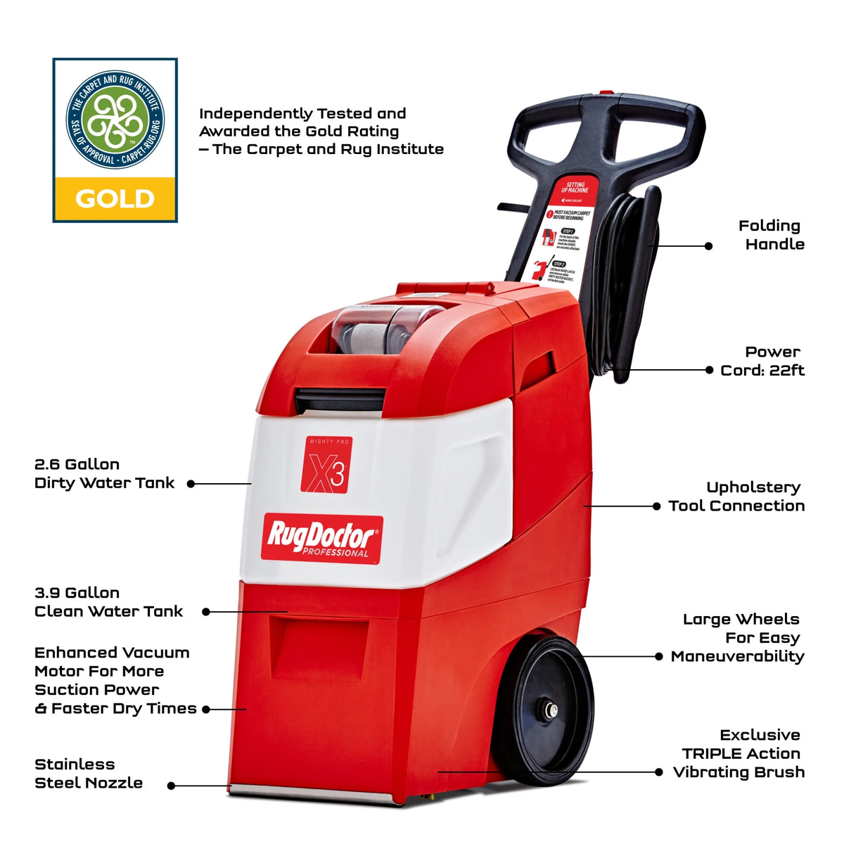 Commercial Carpet Cleaner R818786