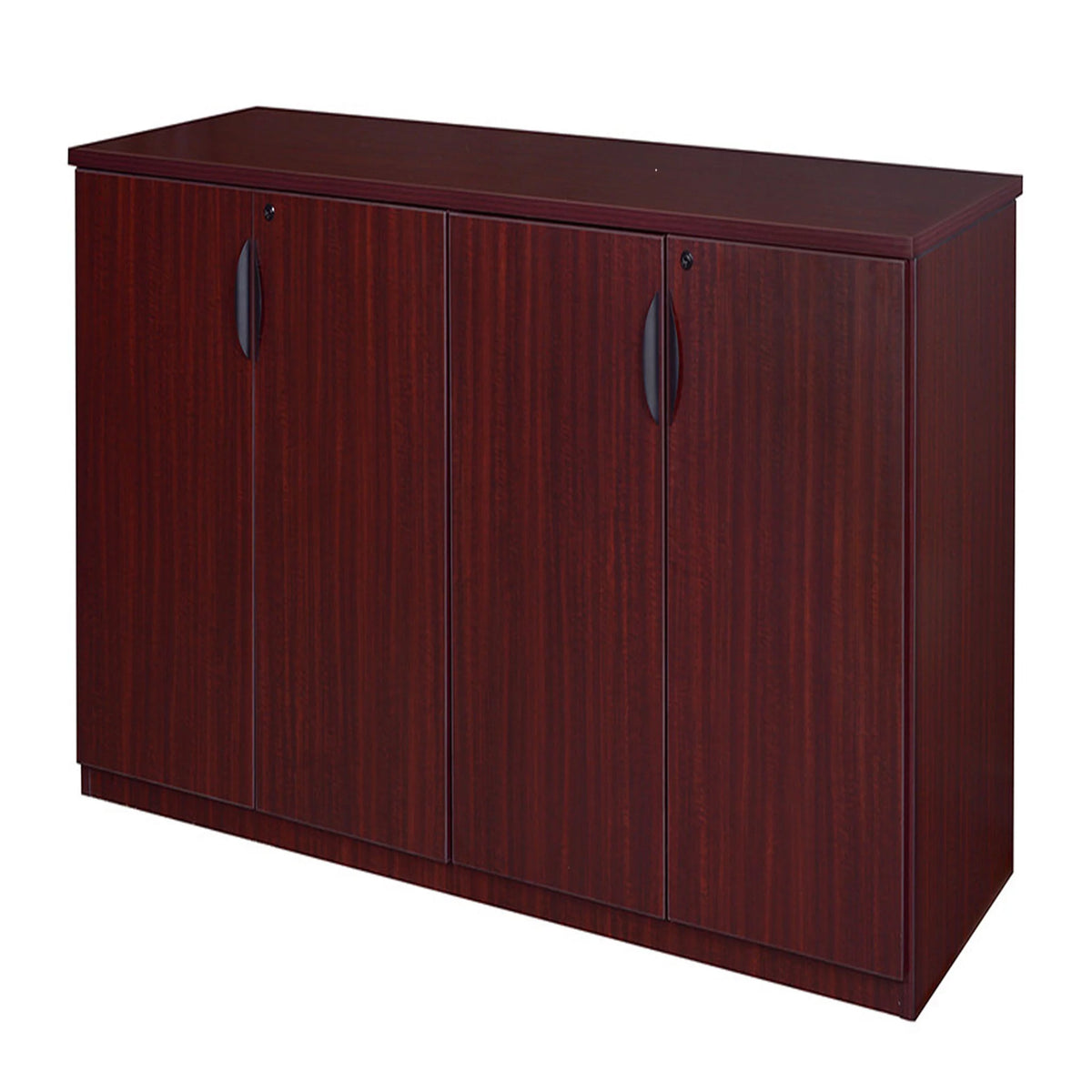 72" Mahogany Storage Cabinet V451806
