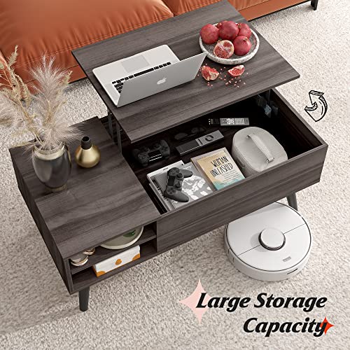 Lift Top Coffee Table with Storage N37346