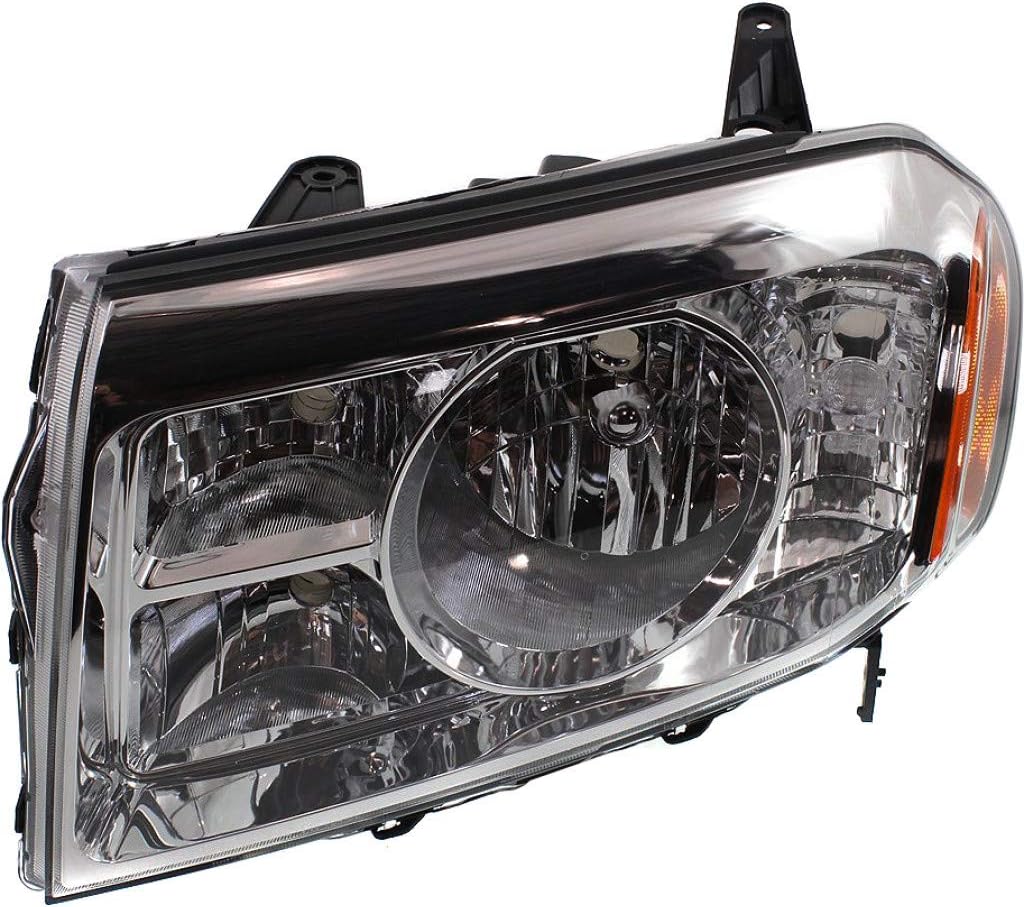Honda Pilot Headlight Assembly 2009 2011 Pair Driver and Passenger Side E2883