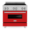 36 In. 4.6 cu. ft. Induction Range with 4 Element Stove and Electric Oven L23946