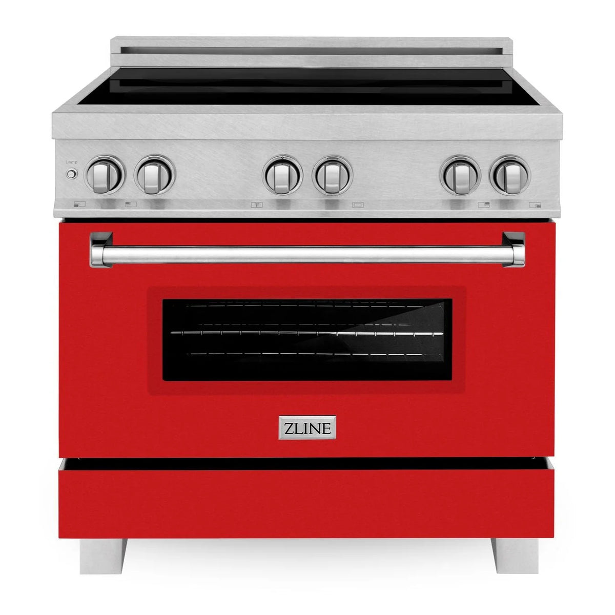 36 In. 4.6 cu. ft. Induction Range with 4 Element Stove and Electric Oven L23946