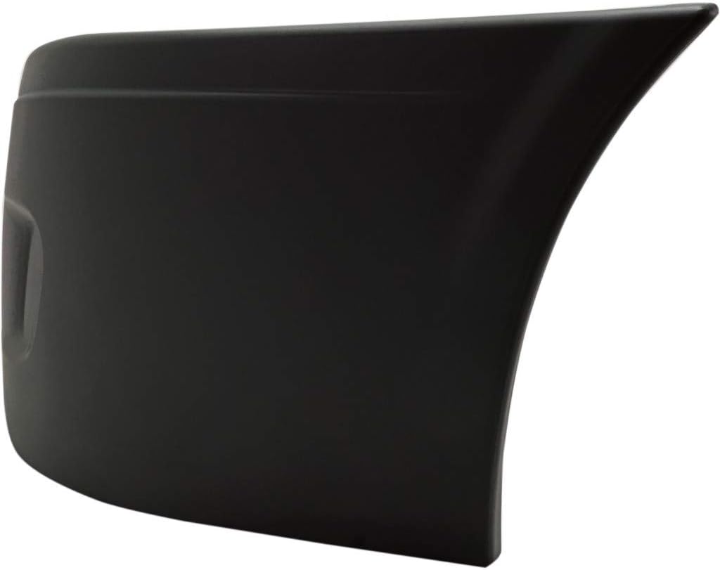 Freightliner Cascadia Bumper End 2008-2017 Driver Side Black Plastic V752