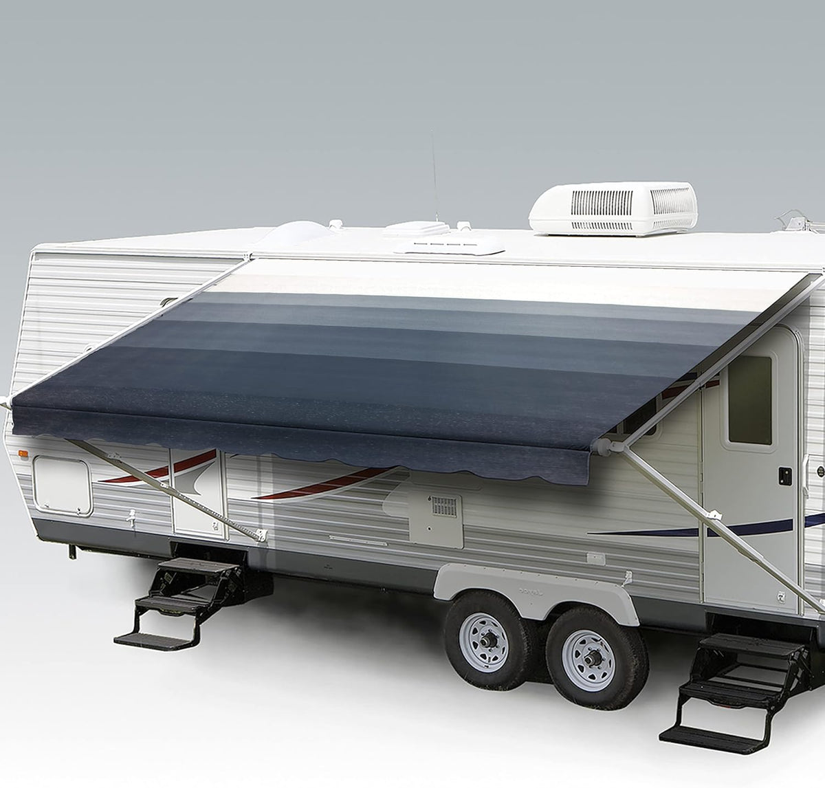 Heavy Duty Weatherproof Vinyl RV Awning Fabric Replacement O441745