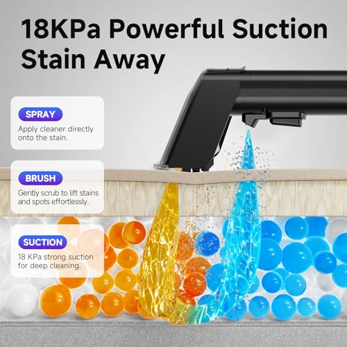 Portable Handheld Carpet Cleaner Machine F549485