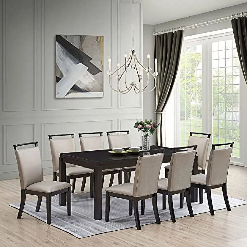 71" Rectangular Wood Dining Room Table O47599