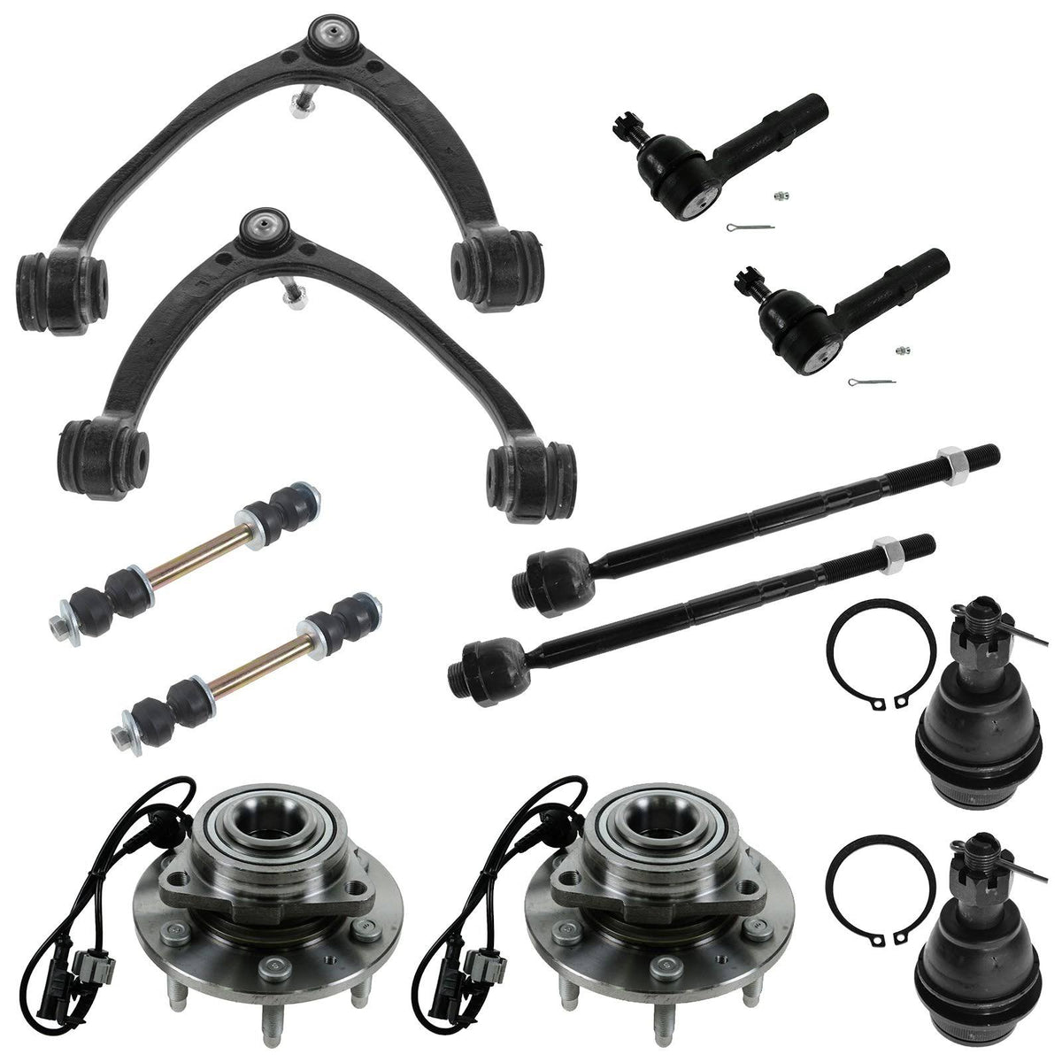 12pc Front Suspension Kit J726