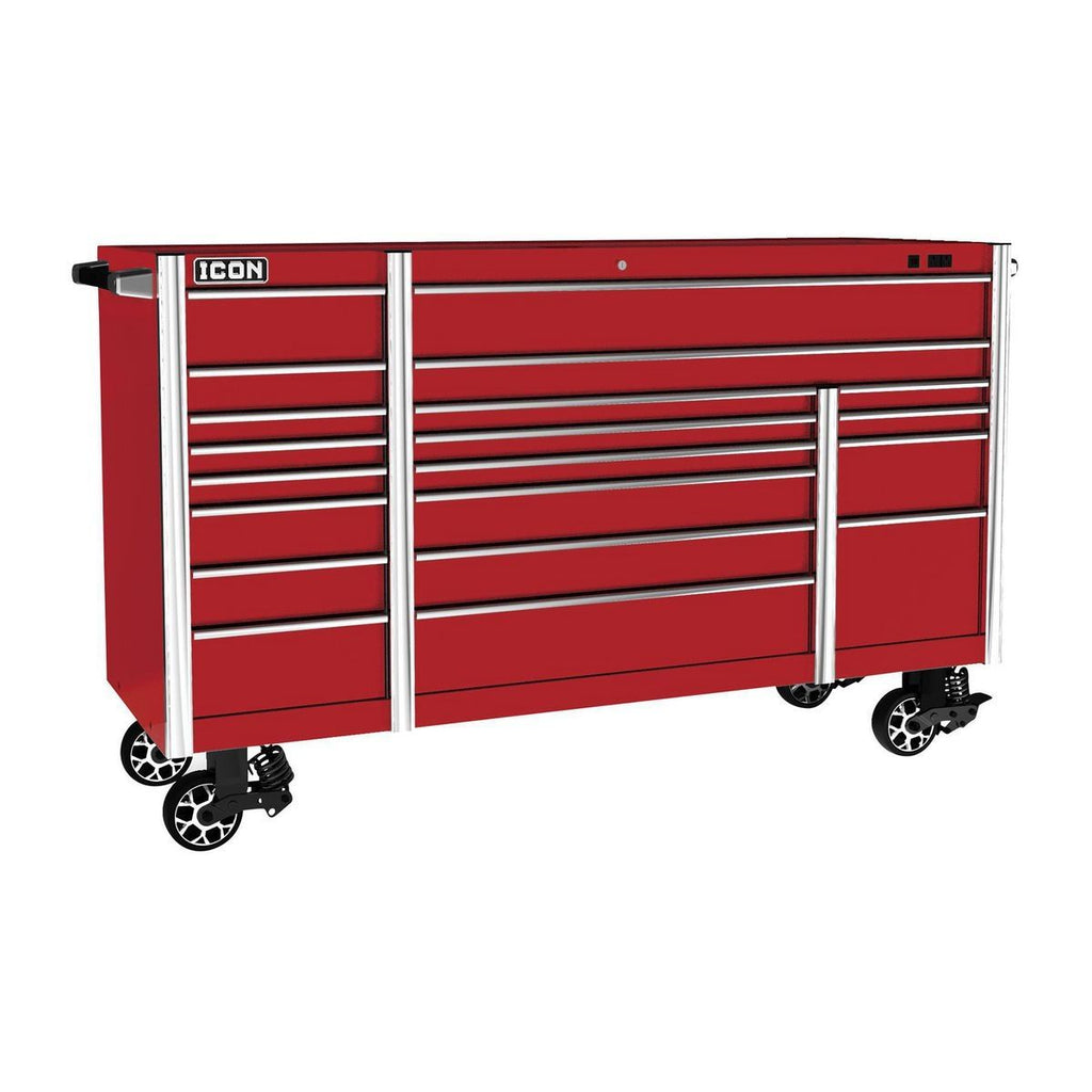 73 in. x 25 in. Red Roll Cab A8186