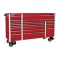73 in. x 25 in. Red Roll Cab A8186