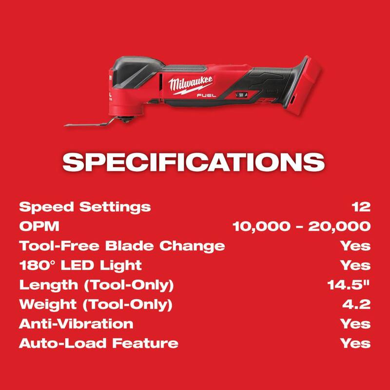18V Cordless Brushless Oscillating Multi-Tool with Blade Kit T681
