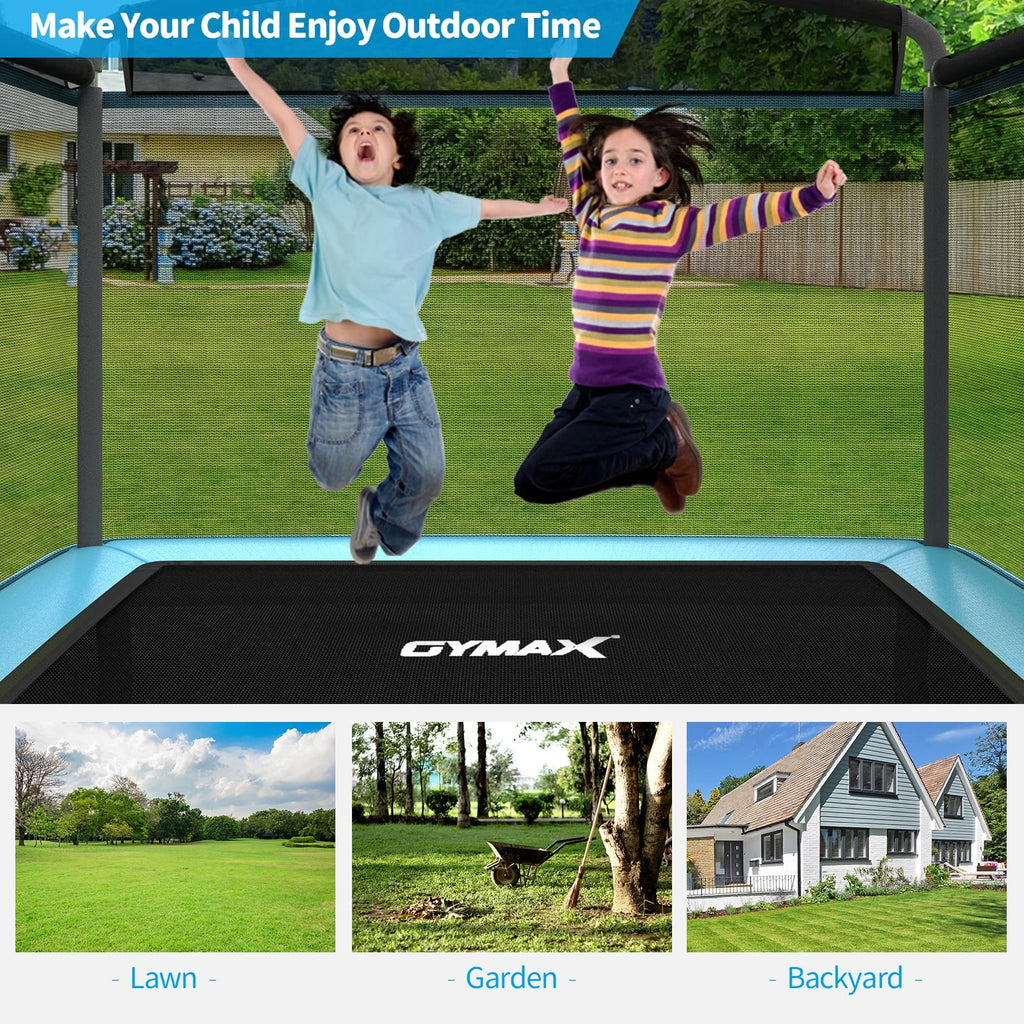 6FT Kids Recreational Trampoline with Swing W8034