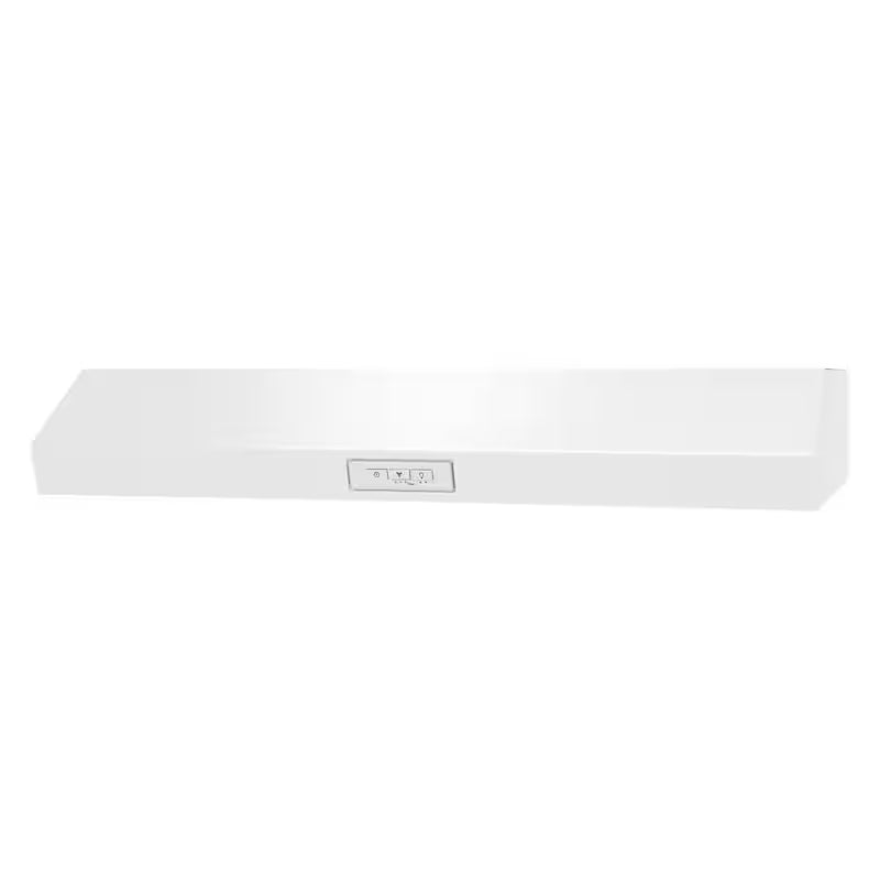 White Convertible Undercabinet Range Hood with Carbon Filter M50877