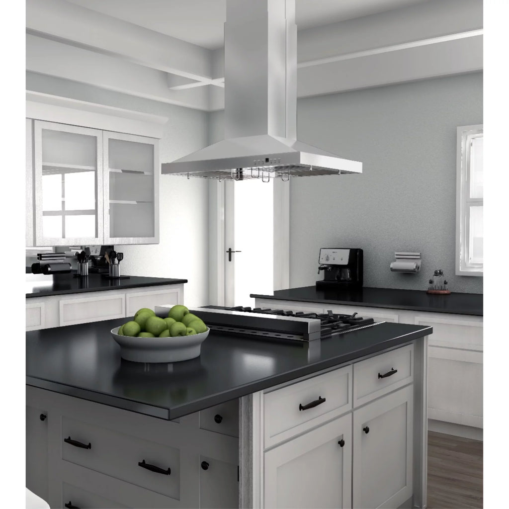 36 in. Stainless Steel Island Mount Range Hood A60771
