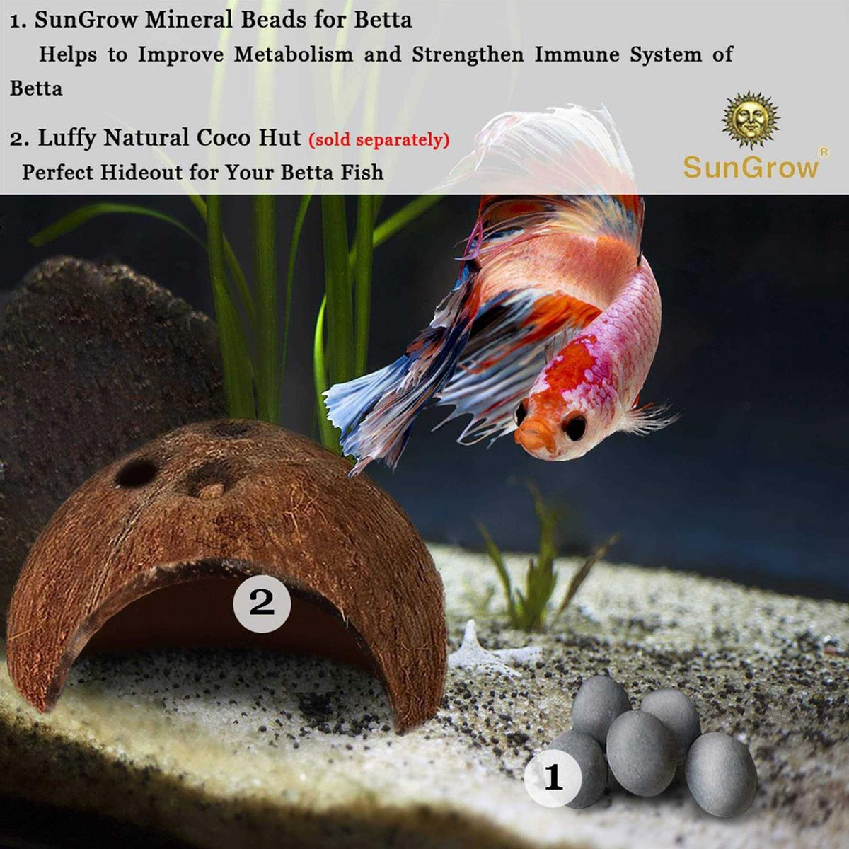 Mineral Balls for Betta Water Conditioner U19389