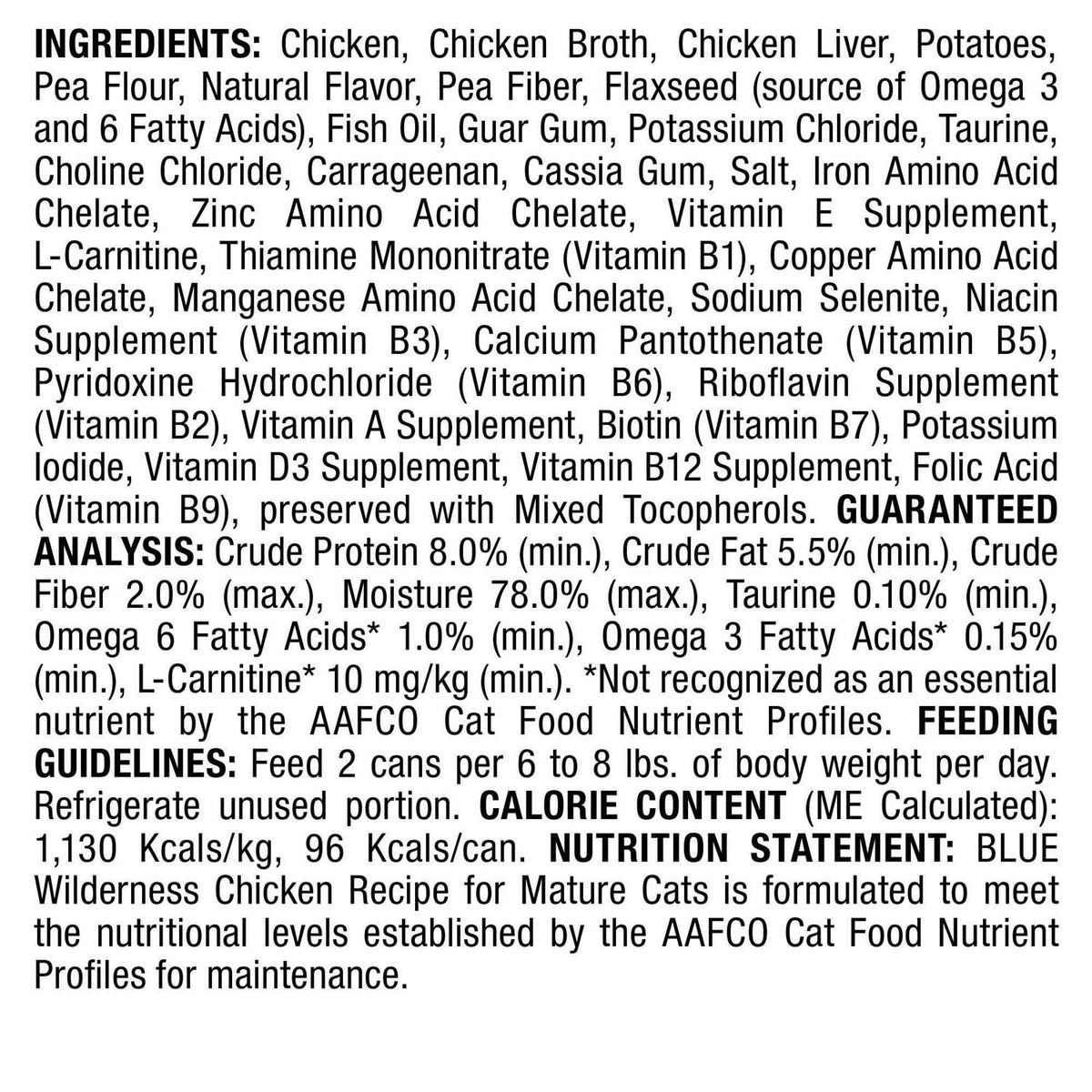 Grain Free High Protein Wet Cat Food Q86944