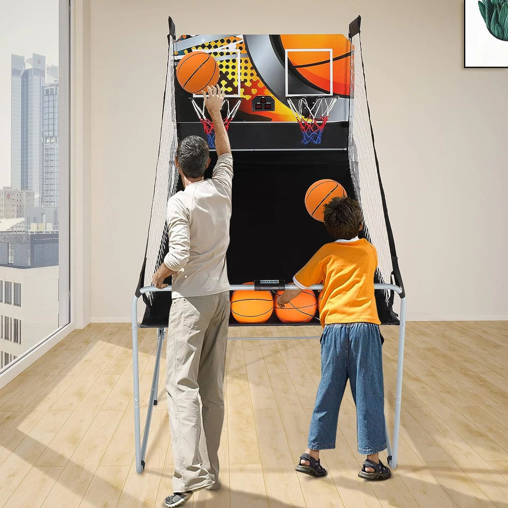 Foldable Electronic Basketball Arcade Game R73497