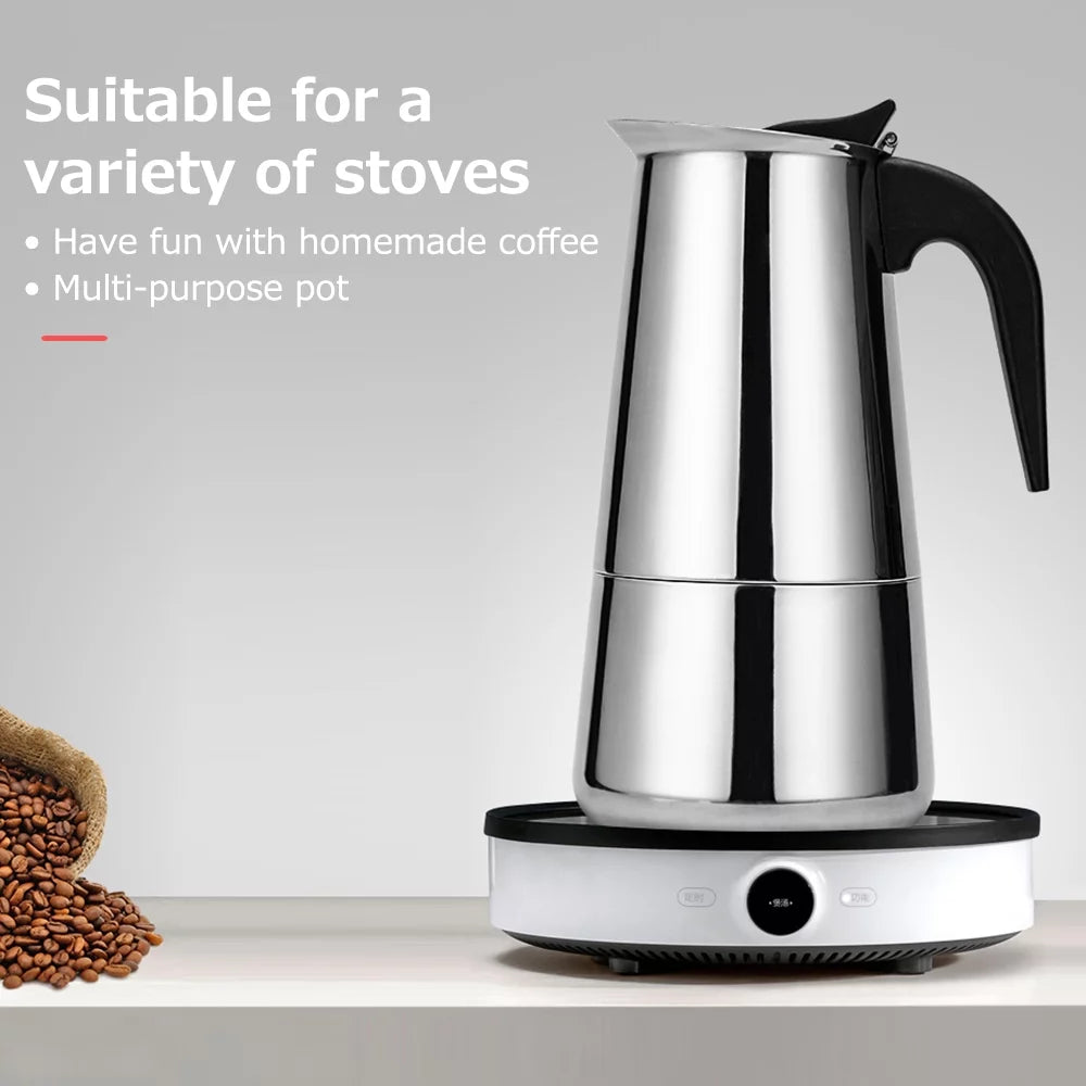 Electric Stainless Steel Coffee Maker A200429