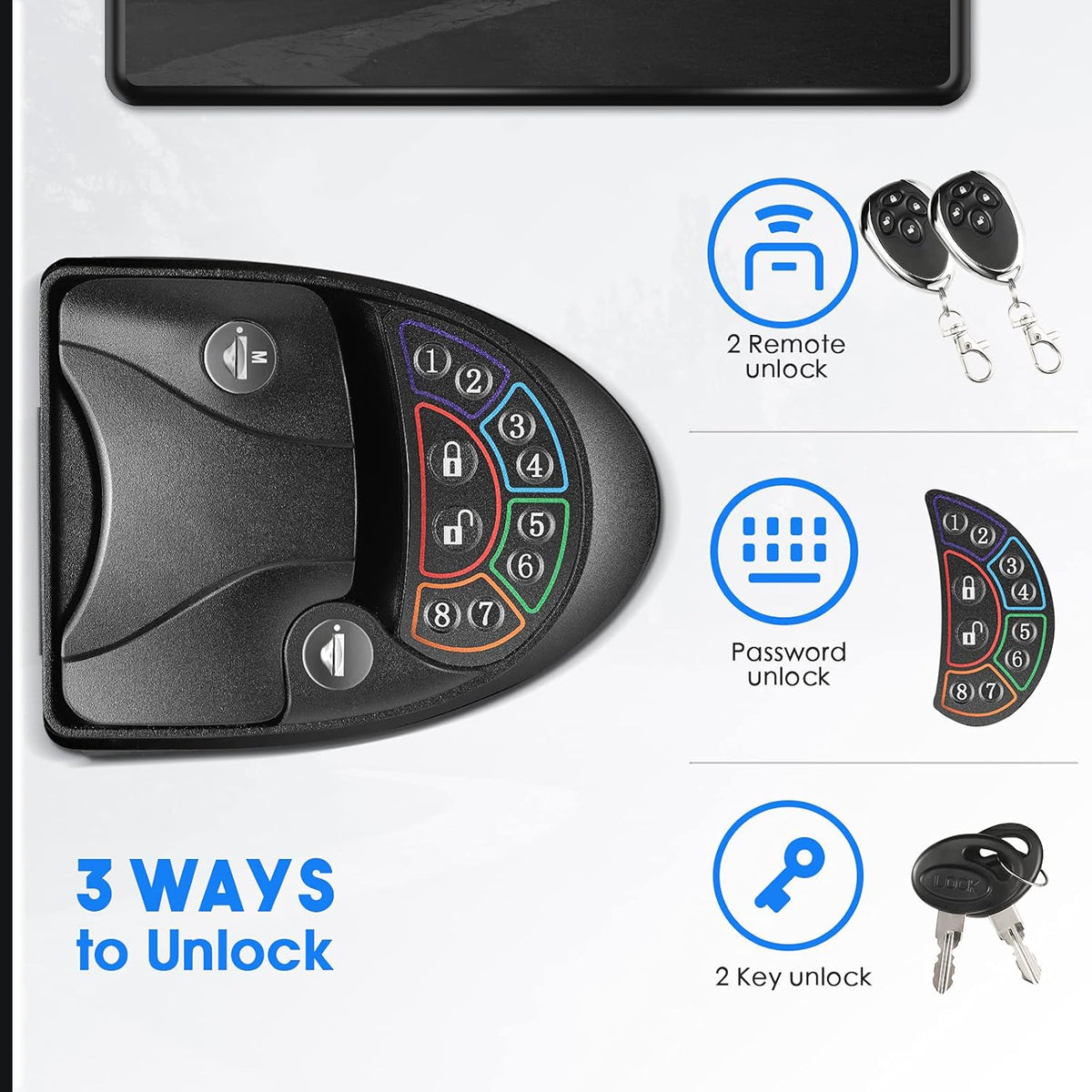 Keyless Entry Door Lock with Deadbolt K7386