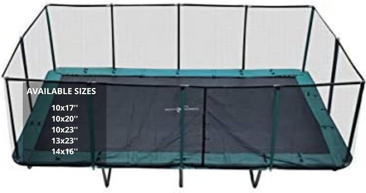 Rectangle Trampoline with Net Enclosure K1003