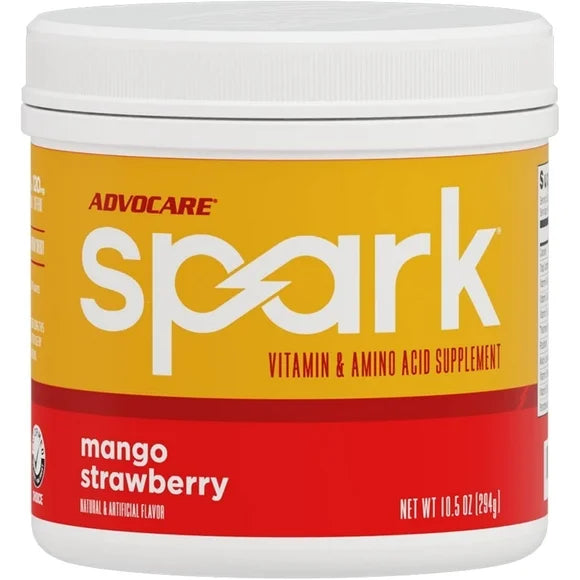 Mango Strawberry Vitamin and Amino Acid Energy Drink Powder Mix, 10.5 oz W110