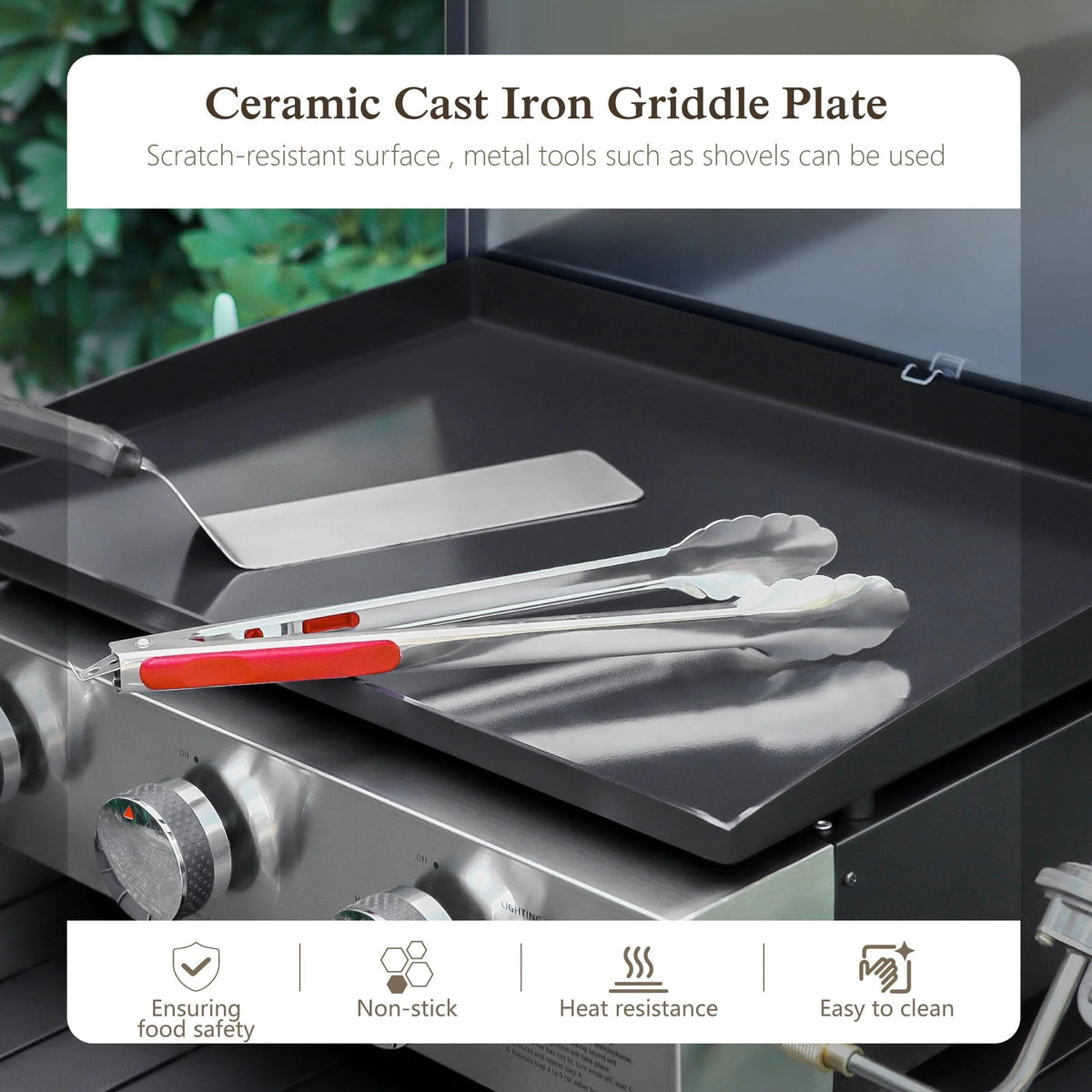 3-Burner Propane Gas Griddle O653449