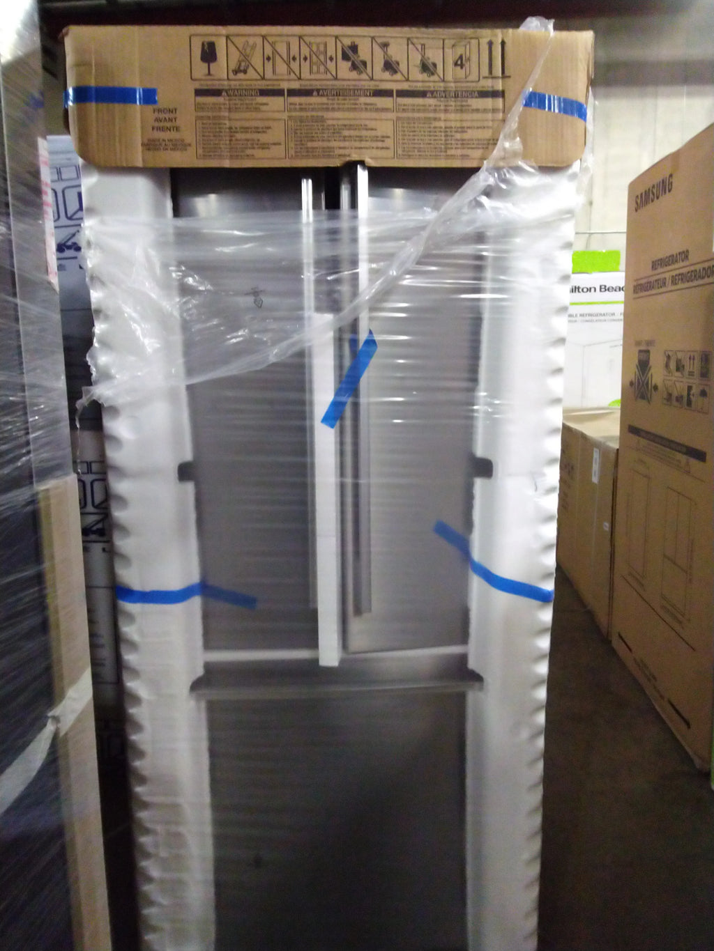30 IN 19.7 CU FT Stainless Steel French Door Refrigerator T3438