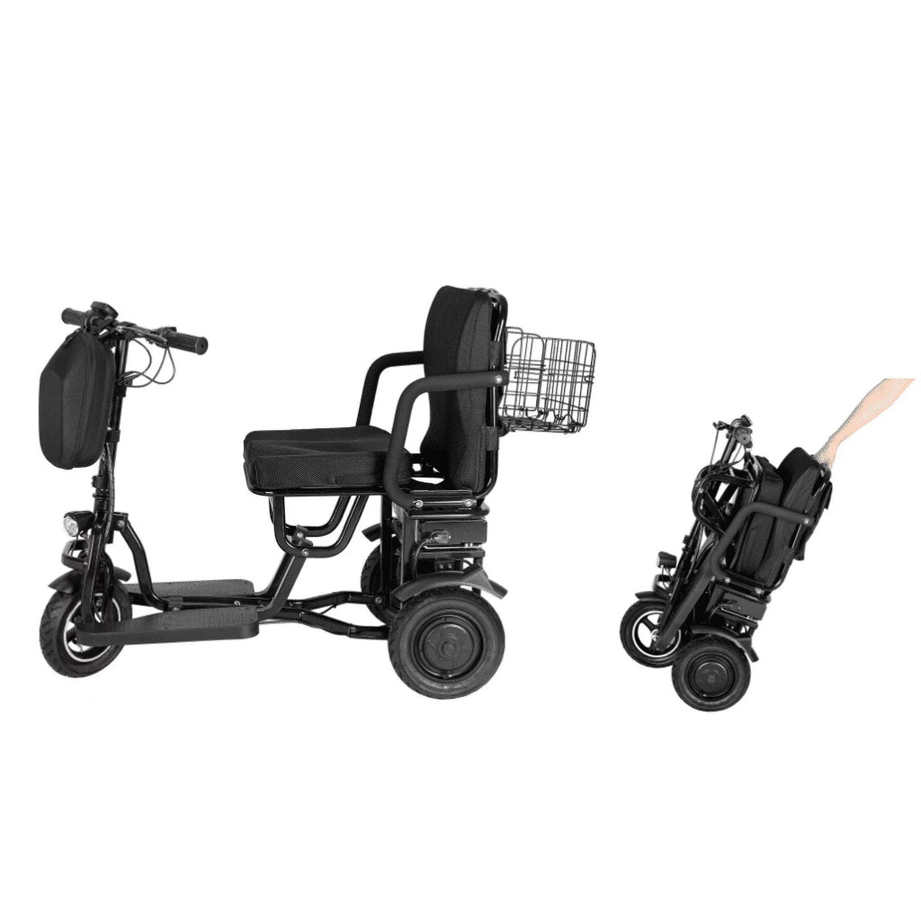 Foldable 3 Wheel Mobility Scooter with Lithium Battery K927