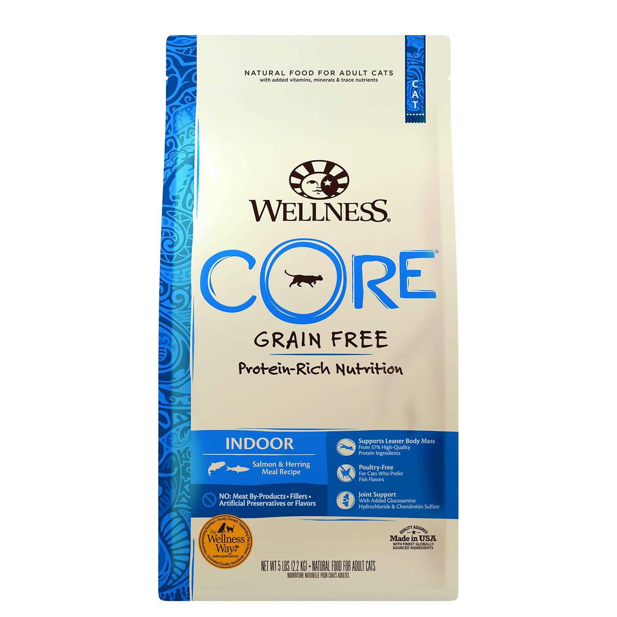 Grain-Free Indoor Salmon & Herring Meal Dry Cat Food S788963