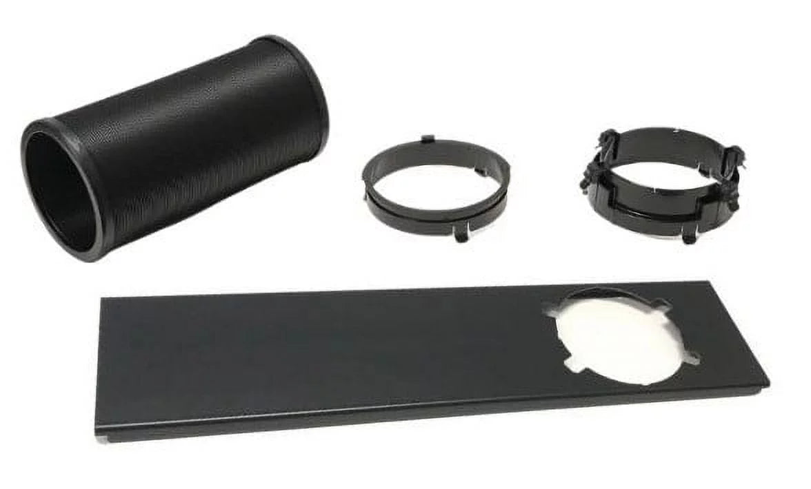 Black Window Air Conditioner Exhaust Kit C8494