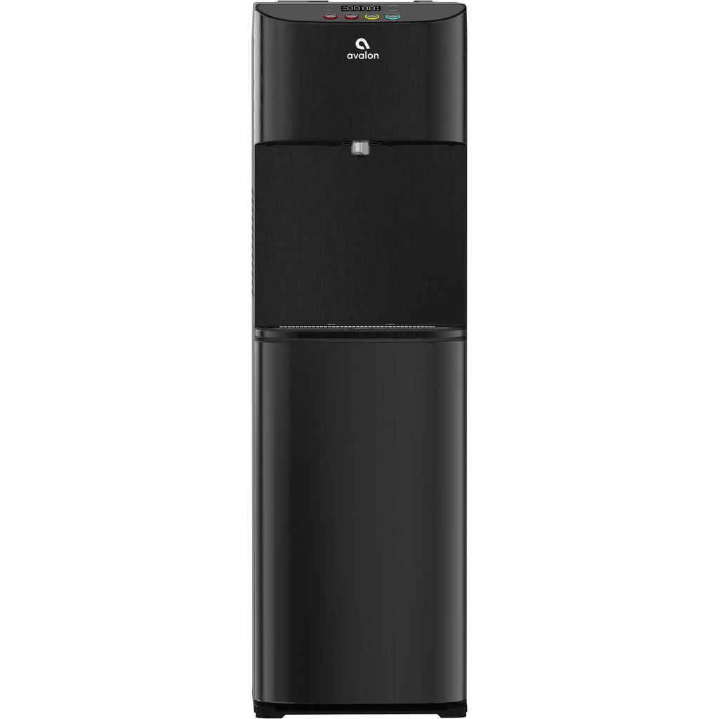 Electric Bottleless Water Cooler, 3 Temperatures, Black Stainless Steel C698