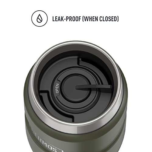 Stainless King Vacuum-Insulated Travel Tumbler 16 Ounce Midnight Blue X17124