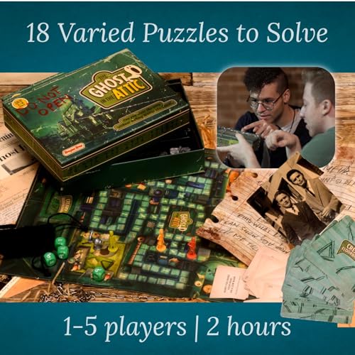 Haunted Escape-Room Board Game 1-6 Players Age 12+ G735394