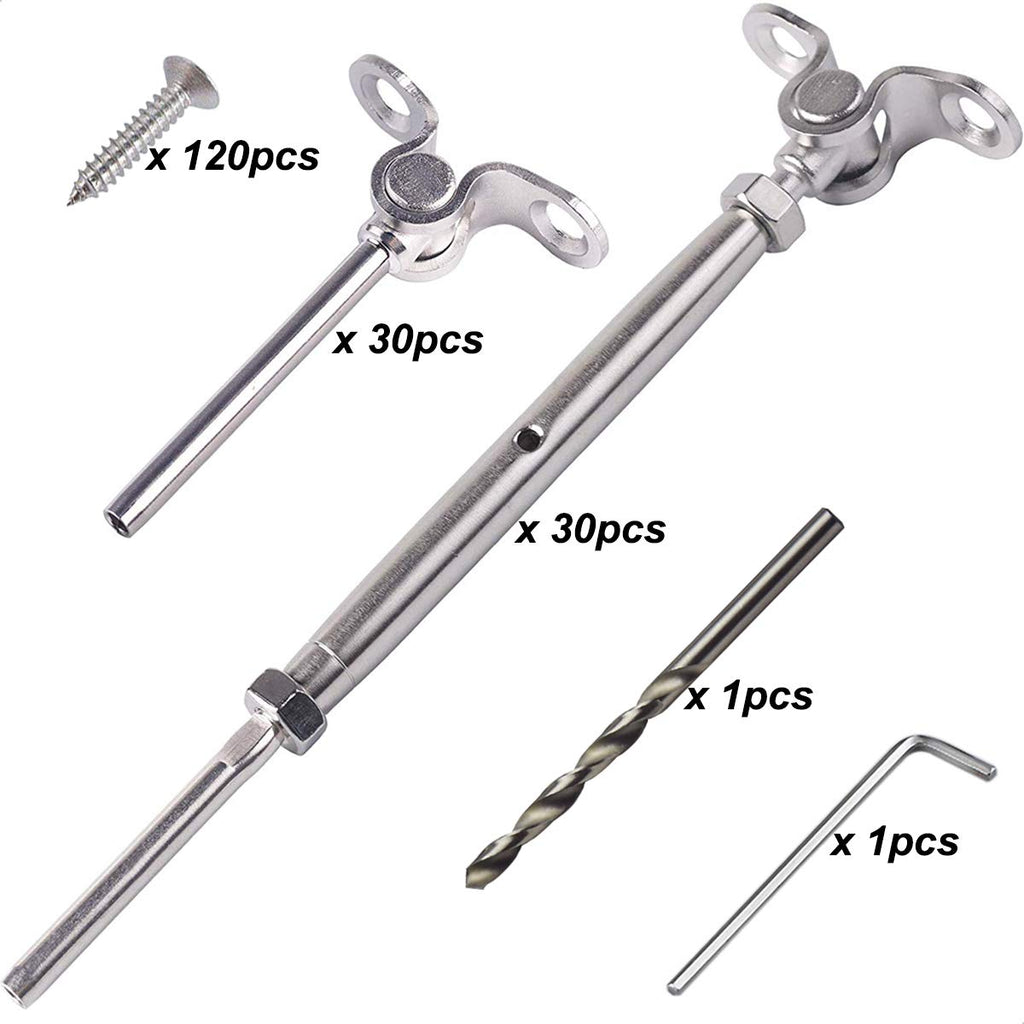 Stainless Steel Cable Railing Hardware Kit E5297