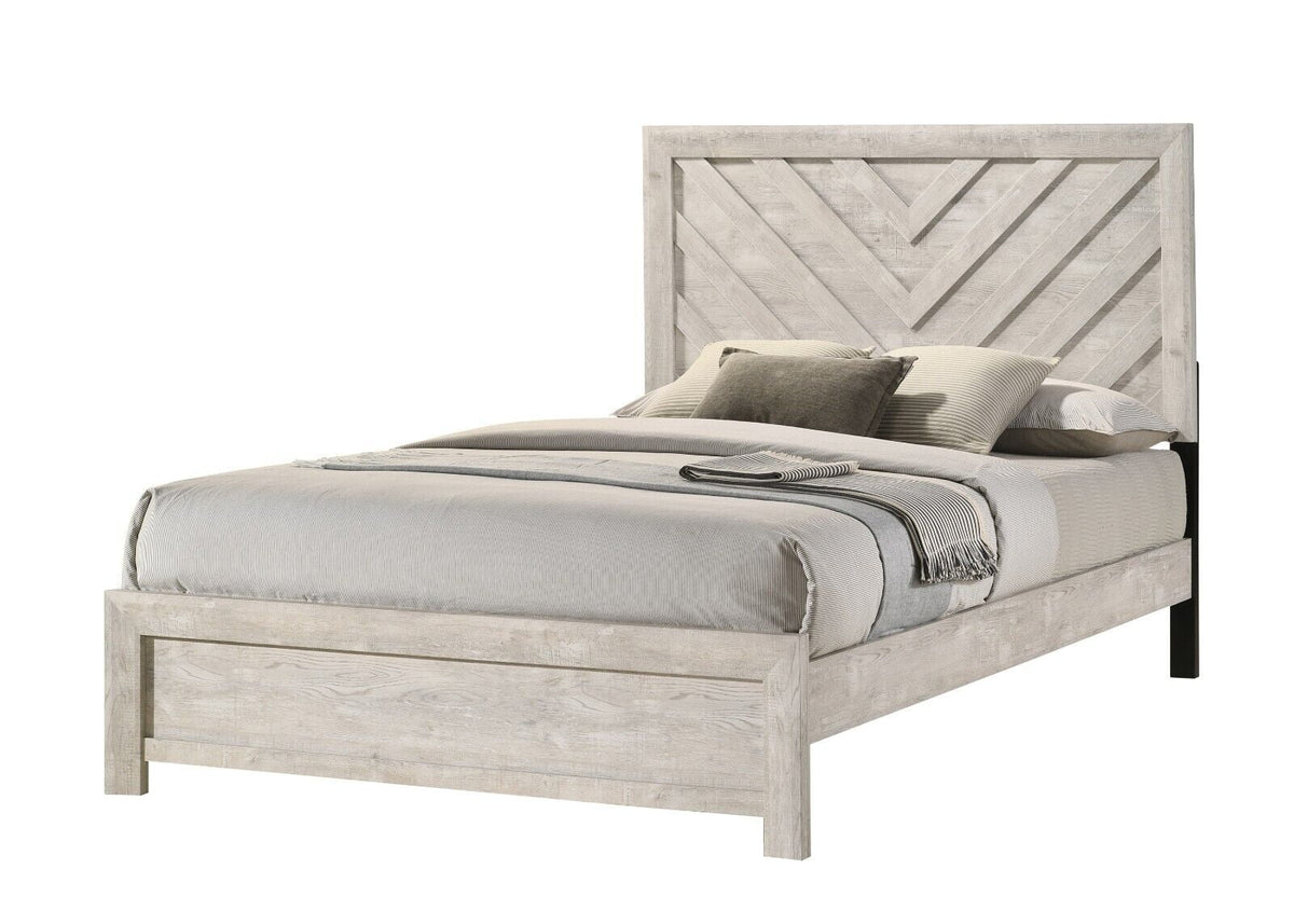 King Bed 2x Nightstand Set Z61099