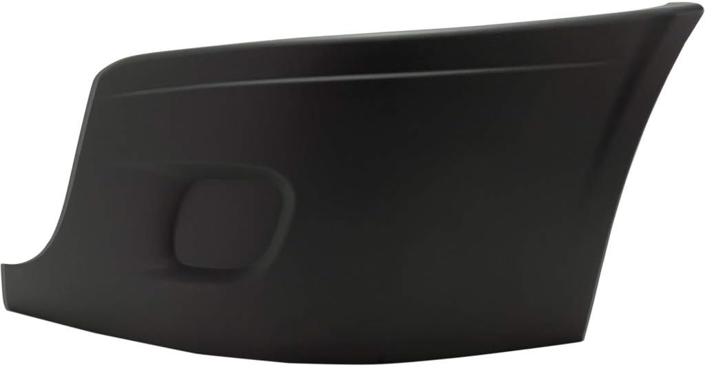 Freightliner Cascadia Bumper End 2008-2017 Driver Side Black Plastic V752