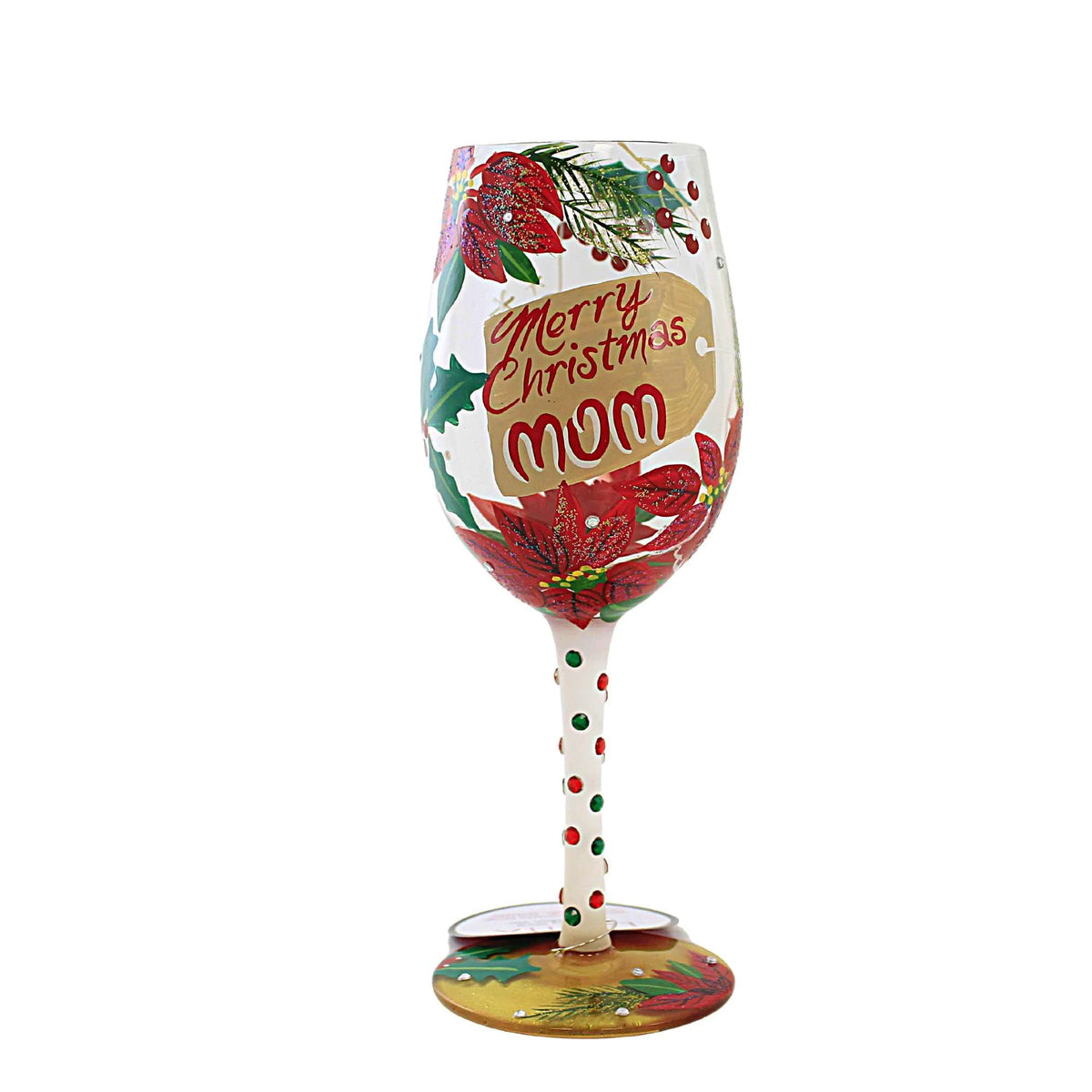 Hand Painted Wine Glass V618127
