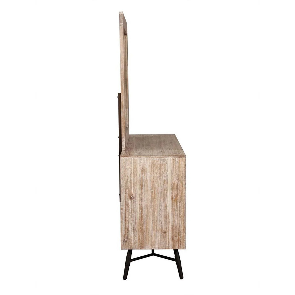 6 Drawer Farmhouse Wood Dresser D521535