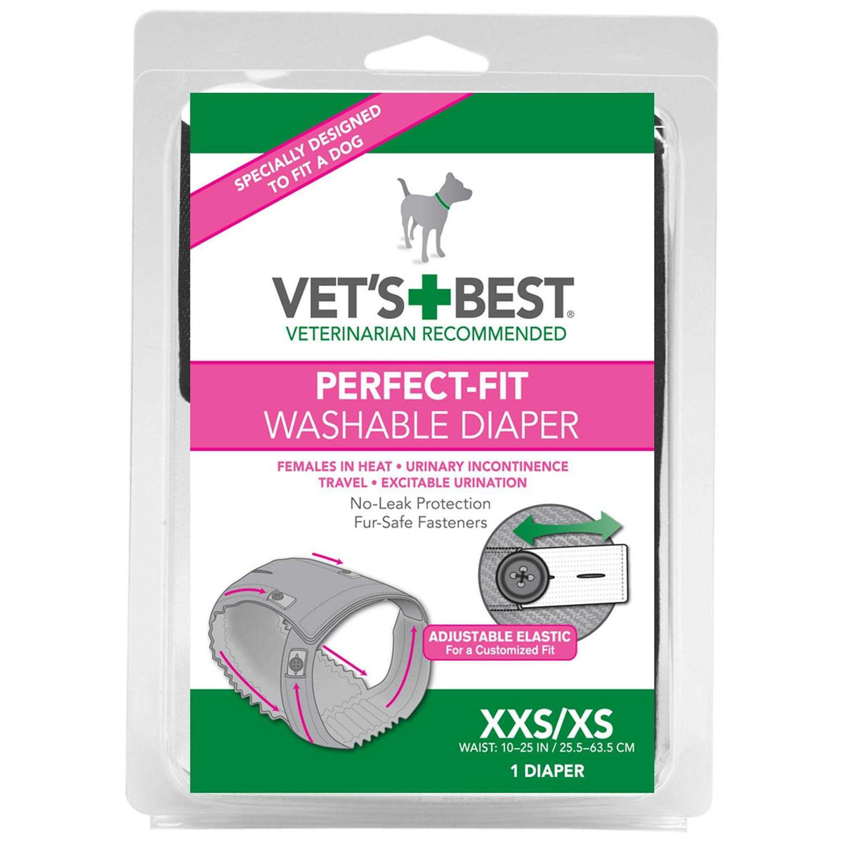 Washable Female Dog Diaper 1 Pack U114892