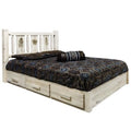 Full Size Platform Bed with Storage Y179595