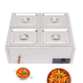 850W 4-Pan Commercial Food Warmer Q5026