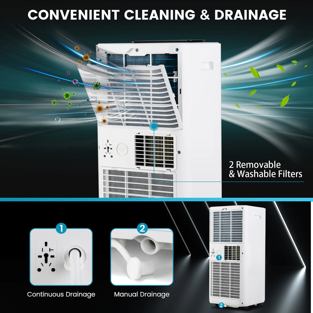 8000 BTU Portable Air Conditioner M4256