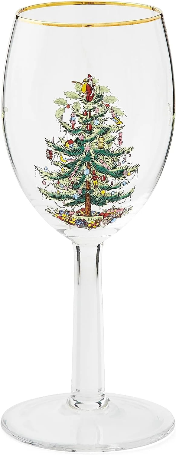 Set Of 4 Glass Wine Glasses E9176