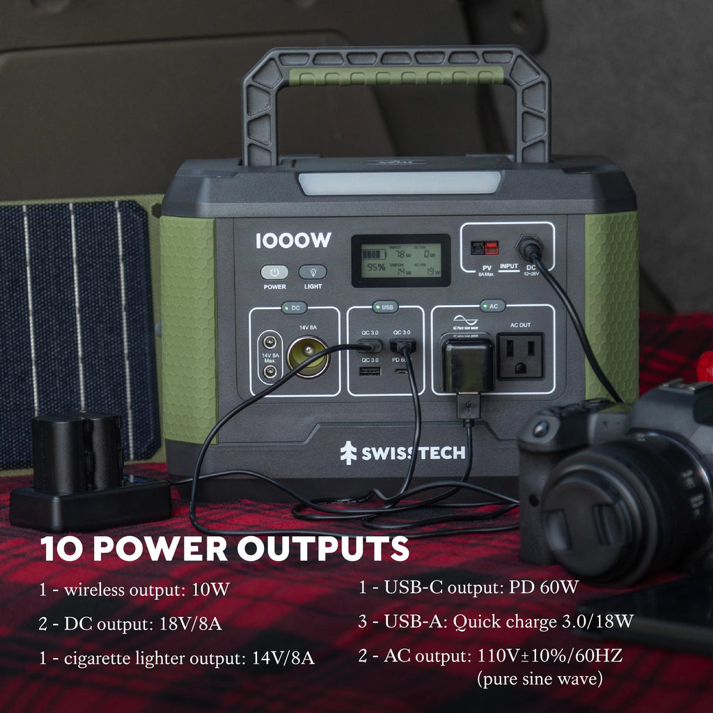 1000W Portable Power Station J1207