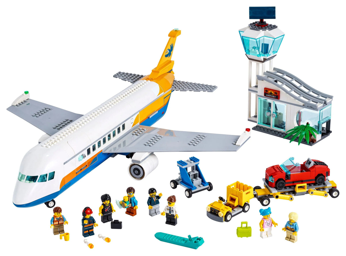 Passenger Airplane Building Toy 669 Pieces Z1809