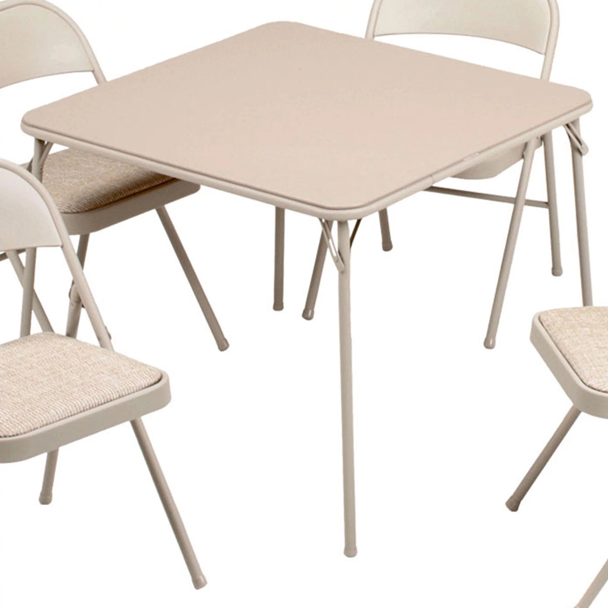 5 Piece Folding Card Table and Chairs Set Y834464